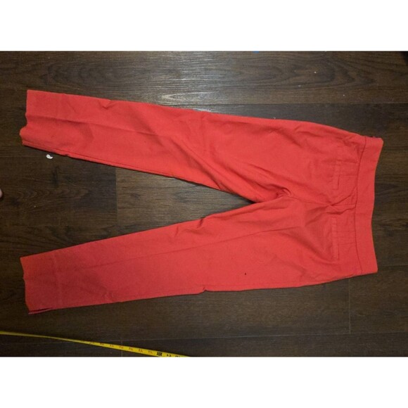 Tory Burch Red Pepper 'Callie' Size 0 Slim Fit Ankle Pants Trousers - Picture 2 of 9